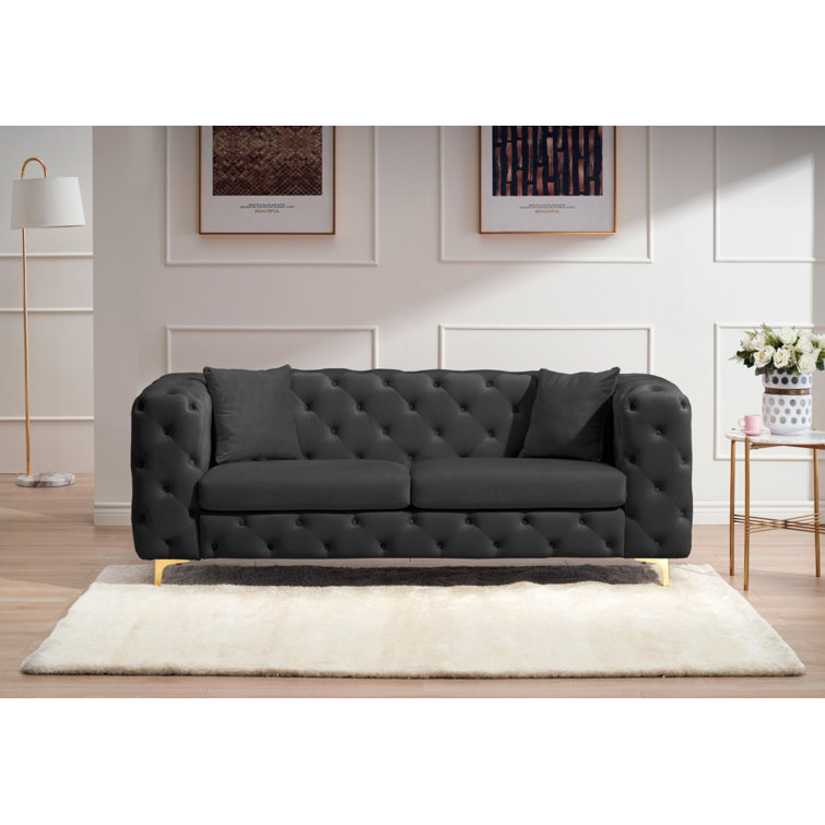 Loveseat best sale throw pillows